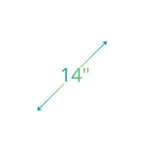 14"